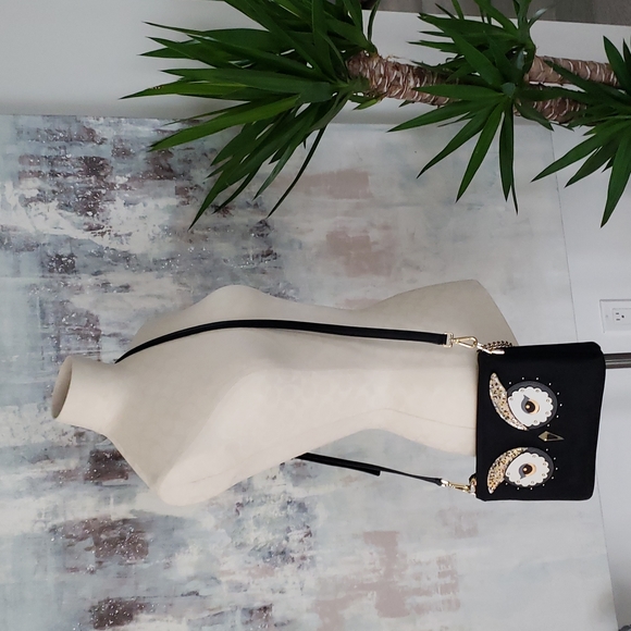♠️Kate Spade Owl Star Bright Owl🦉 Madelyne crossbody bag - Picture 5 of 10